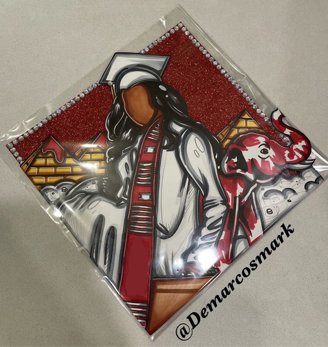 Psychology 3D Grad Cap Topper – Demarcosmark