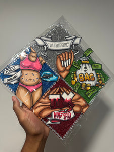 Madison Custom Grad Cap Topper