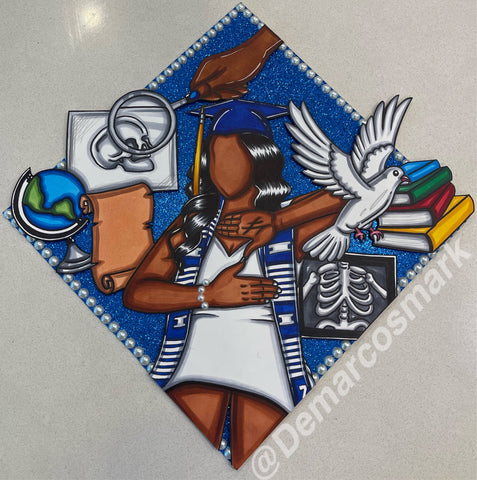 Zeta x Anthropology 3D Grad Cap Topper